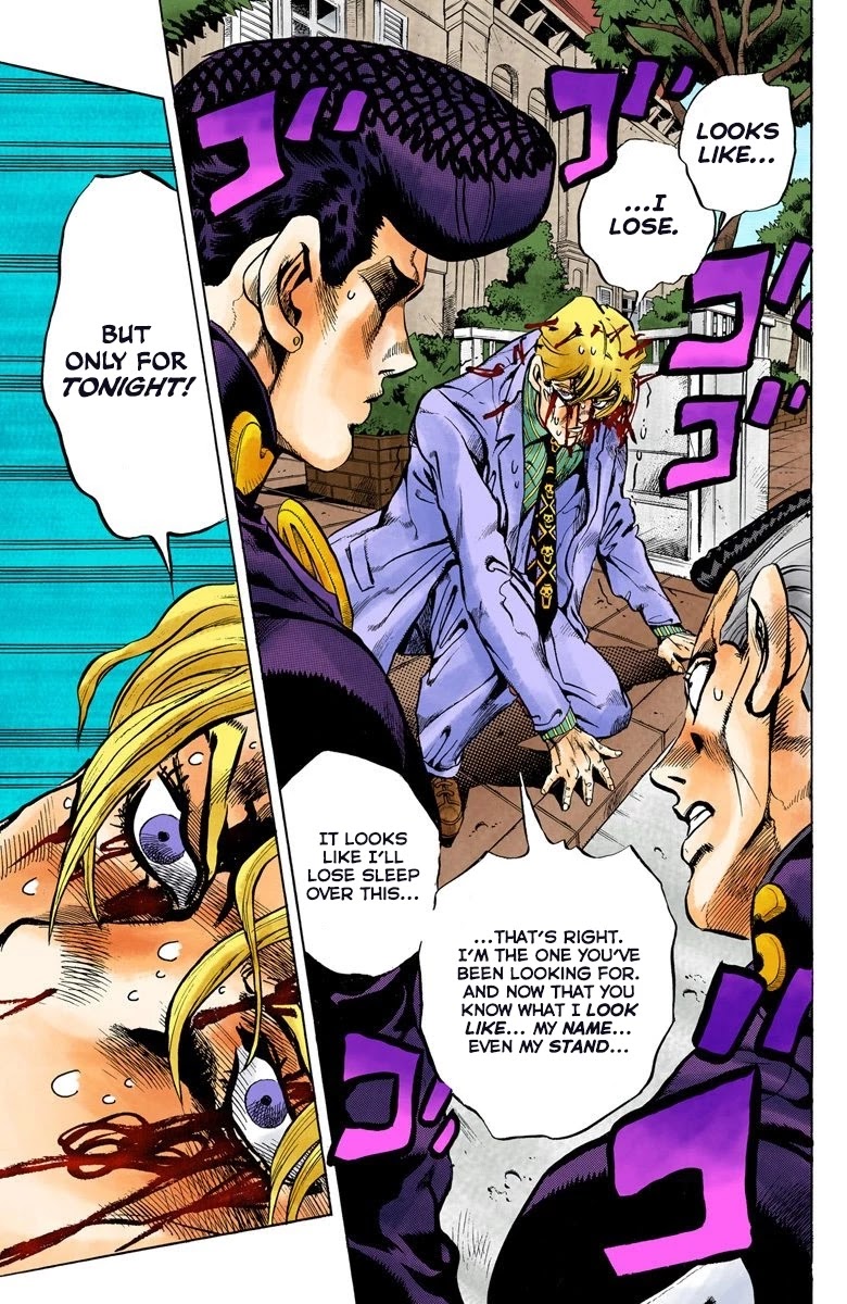 JoJo's Bizarre Adventure Part 4 - Diamond is Unbreakable (Official Colored) chapter 98 page 12