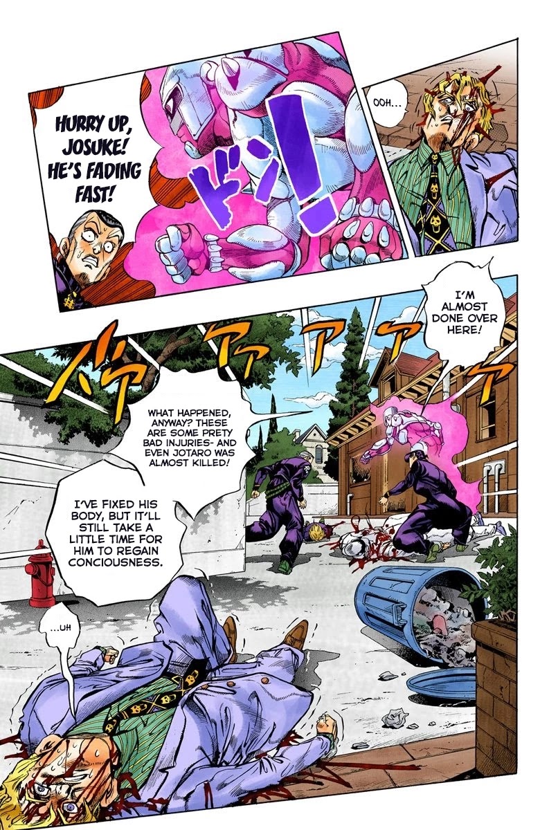 JoJo's Bizarre Adventure Part 4 - Diamond is Unbreakable (Official Colored) chapter 98 page 4