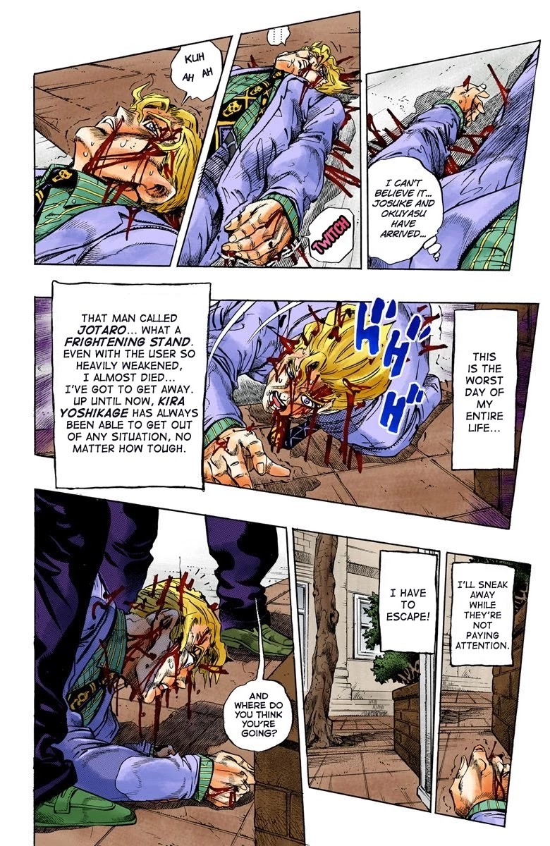 JoJo's Bizarre Adventure Part 4 - Diamond is Unbreakable (Official Colored) chapter 98 page 5