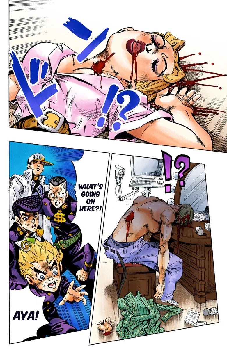 JoJo's Bizarre Adventure Part 4 - Diamond is Unbreakable (Official Colored) chapter 99 page 11