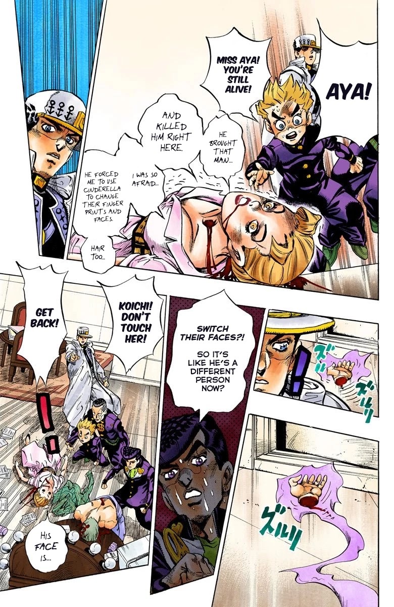 JoJo's Bizarre Adventure Part 4 - Diamond is Unbreakable (Official Colored) chapter 99 page 14