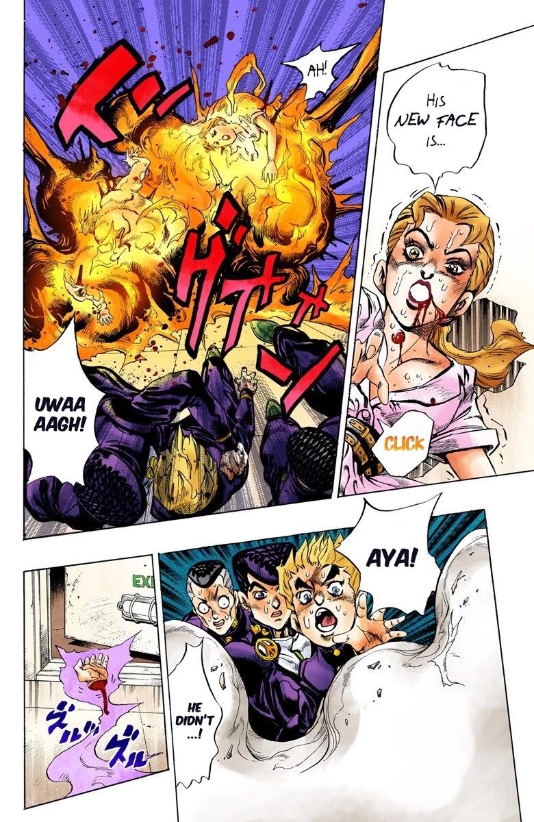 JoJo's Bizarre Adventure Part 4 - Diamond is Unbreakable (Official Colored) chapter 99 page 15