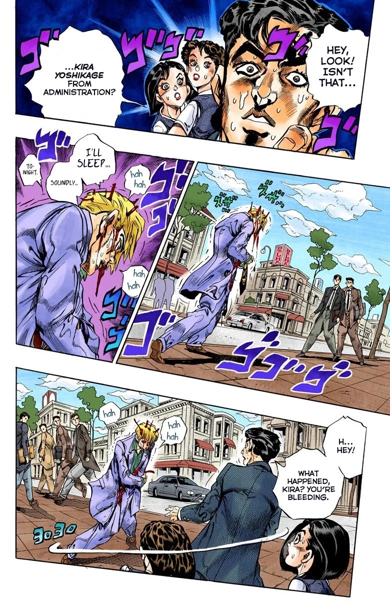 JoJo's Bizarre Adventure Part 4 - Diamond is Unbreakable (Official Colored) chapter 99 page 3