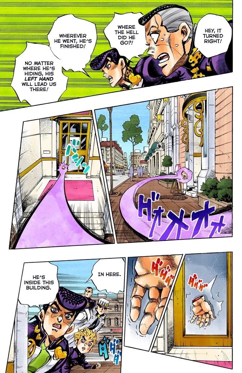 JoJo's Bizarre Adventure Part 4 - Diamond is Unbreakable (Official Colored) chapter 99 page 6