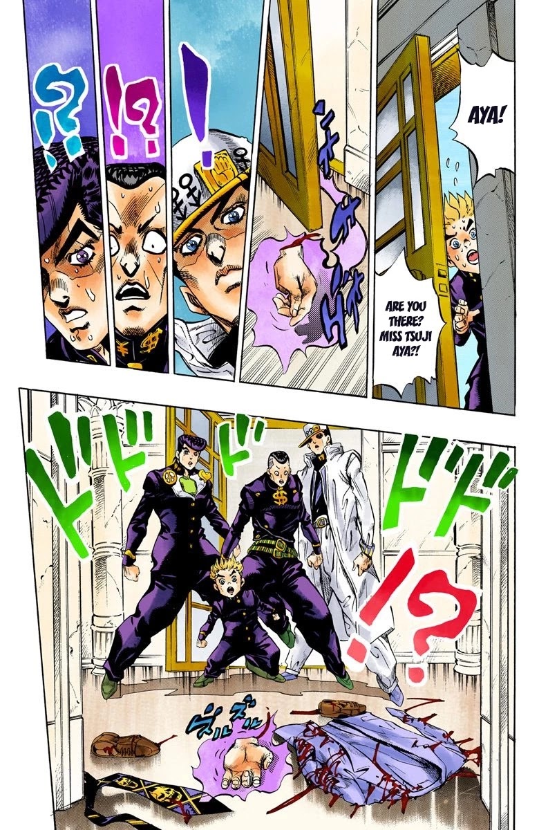 JoJo's Bizarre Adventure Part 4 - Diamond is Unbreakable (Official Colored) chapter 99 page 8