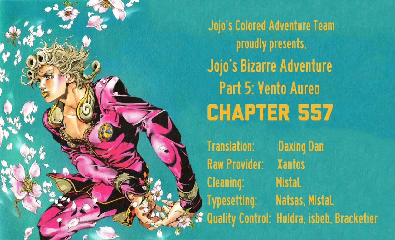 JoJo's Bizarre Adventure Part 5 - Vento Aureo (Official Colored) chapter 118 page 19
