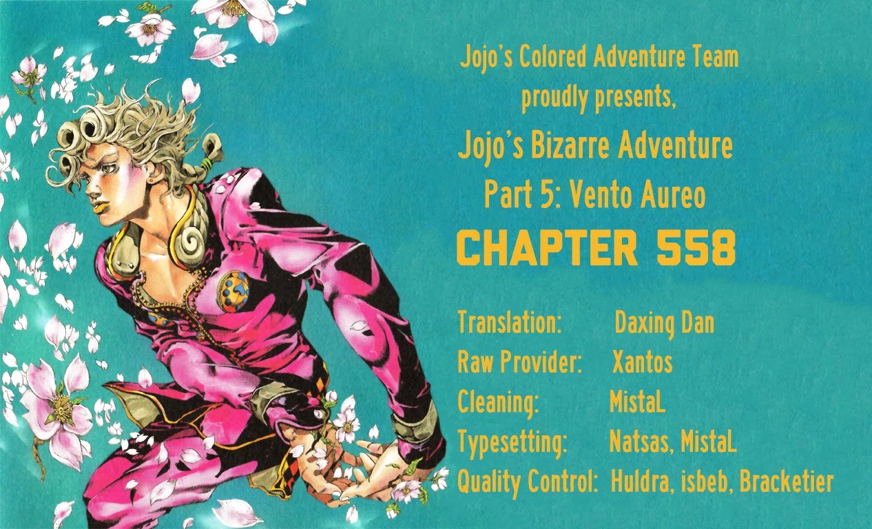 JoJo's Bizarre Adventure Part 5 - Vento Aureo (Official Colored) chapter 119 page 19