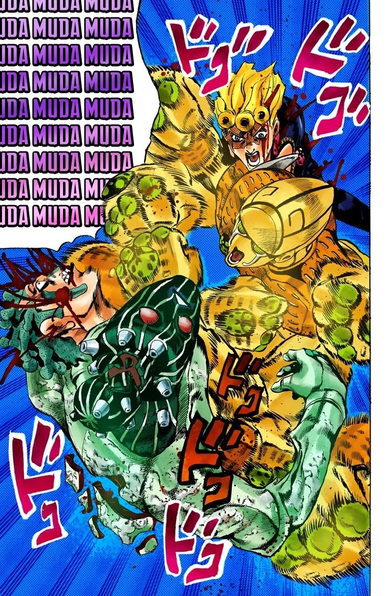 JoJo's Bizarre Adventure Part 5 - Vento Aureo (Official Colored) chapter 123 page 13