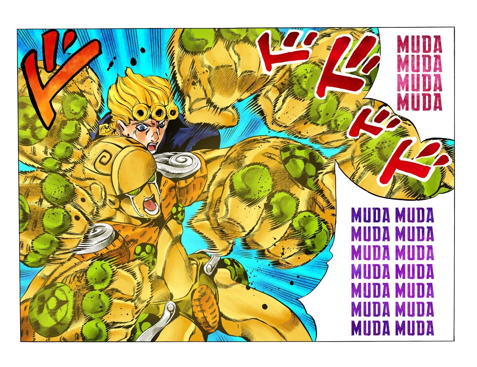 JoJo's Bizarre Adventure Part 5 - Vento Aureo (Official Colored) chapter 123 page 16