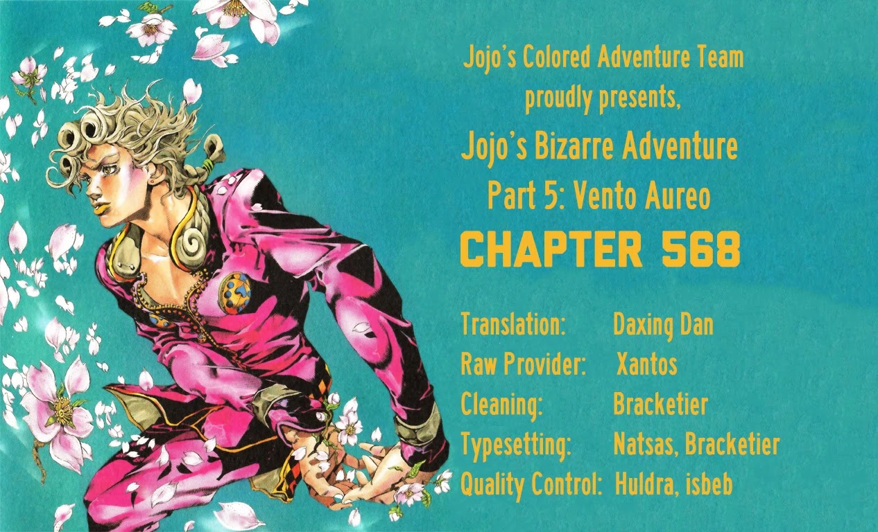 JoJo's Bizarre Adventure Part 5 - Vento Aureo (Official Colored) chapter 129 page 19