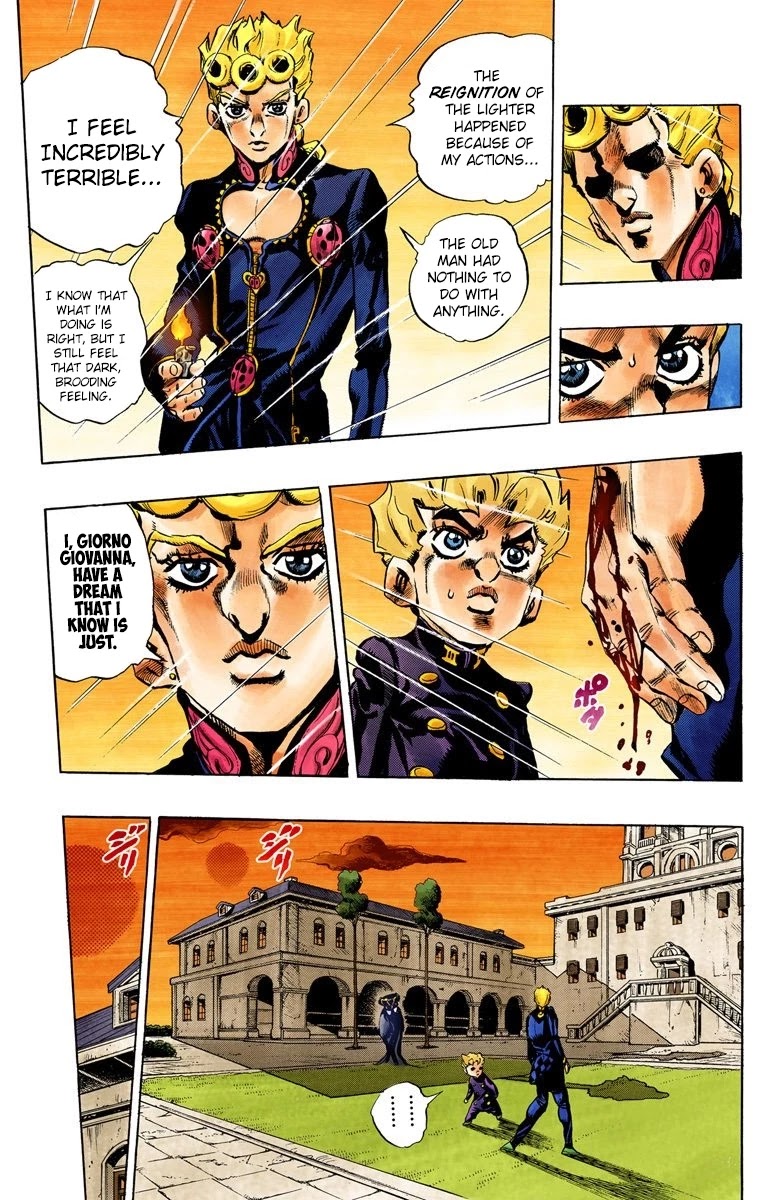 JoJo's Bizarre Adventure Part 5 - Vento Aureo (Official Colored) chapter 14 page 14