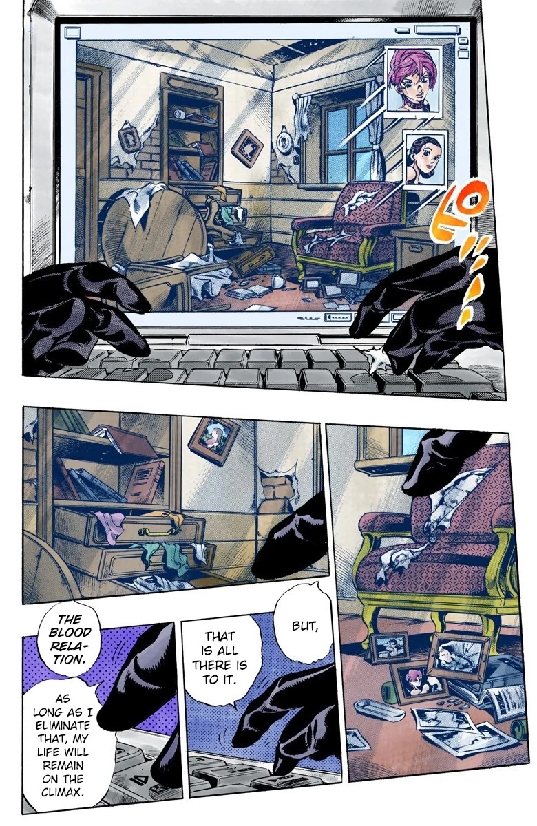 JoJo's Bizarre Adventure Part 5 - Vento Aureo (Official Colored) chapter 101 page 13