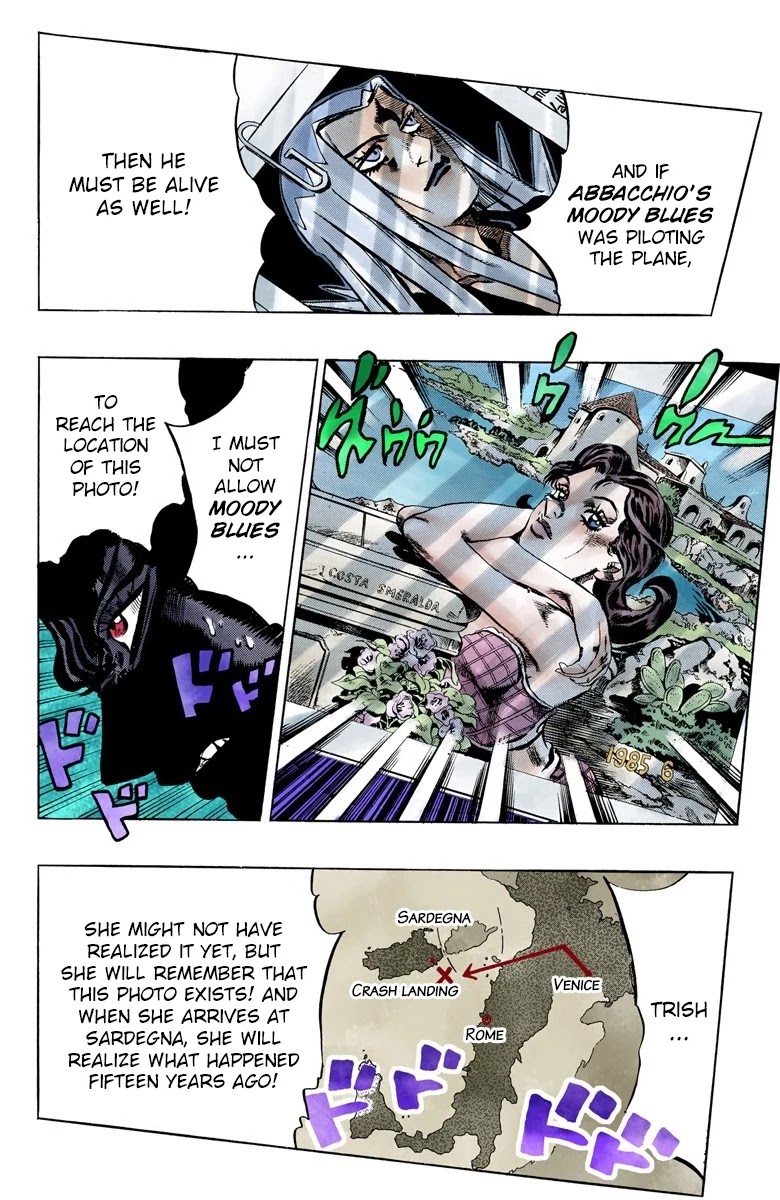 JoJo's Bizarre Adventure Part 5 - Vento Aureo (Official Colored) chapter 101 page 17