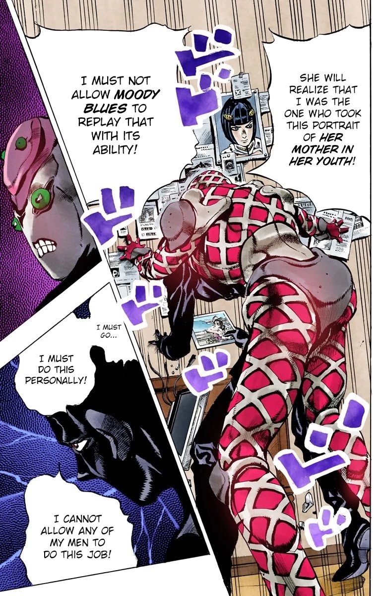 JoJo's Bizarre Adventure Part 5 - Vento Aureo (Official Colored) chapter 101 page 18