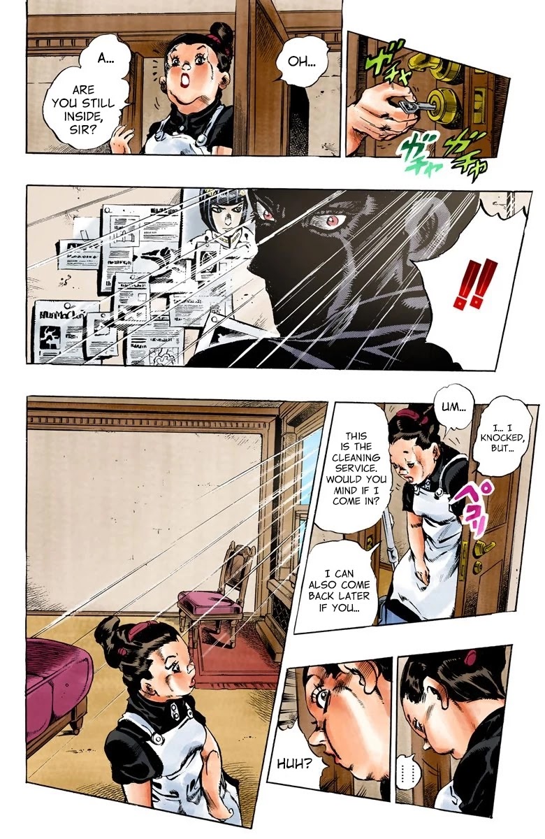 JoJo's Bizarre Adventure Part 5 - Vento Aureo (Official Colored) chapter 101 page 19