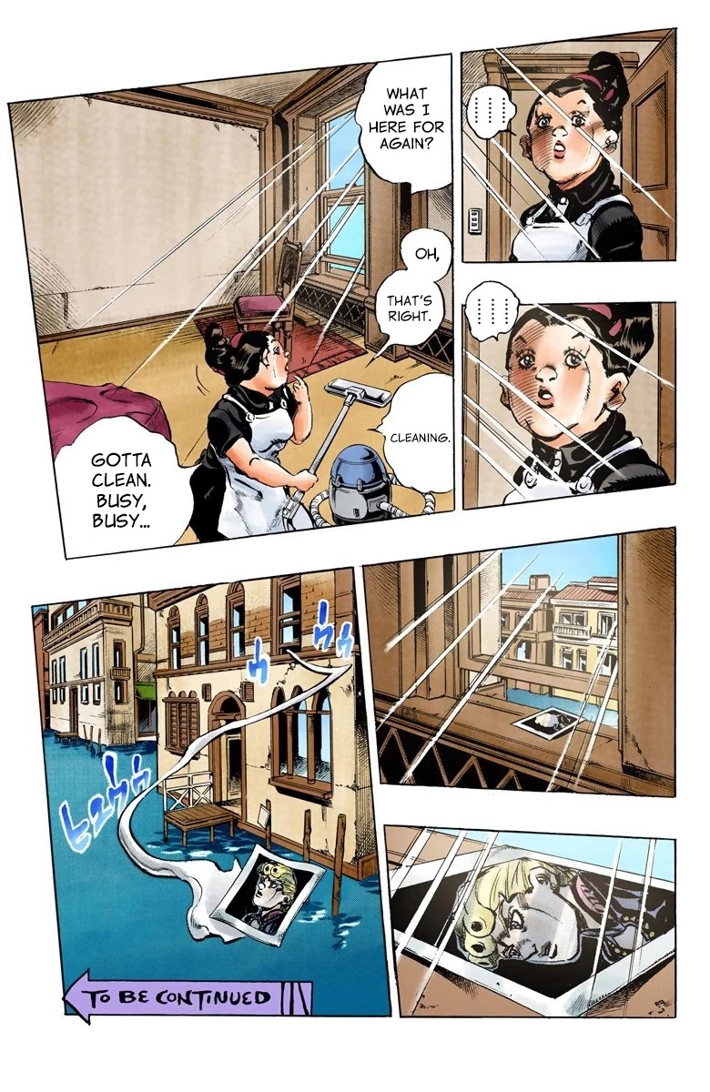 JoJo's Bizarre Adventure Part 5 - Vento Aureo (Official Colored) chapter 101 page 20