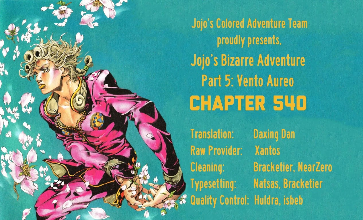 JoJo's Bizarre Adventure Part 5 - Vento Aureo (Official Colored) chapter 101 page 21