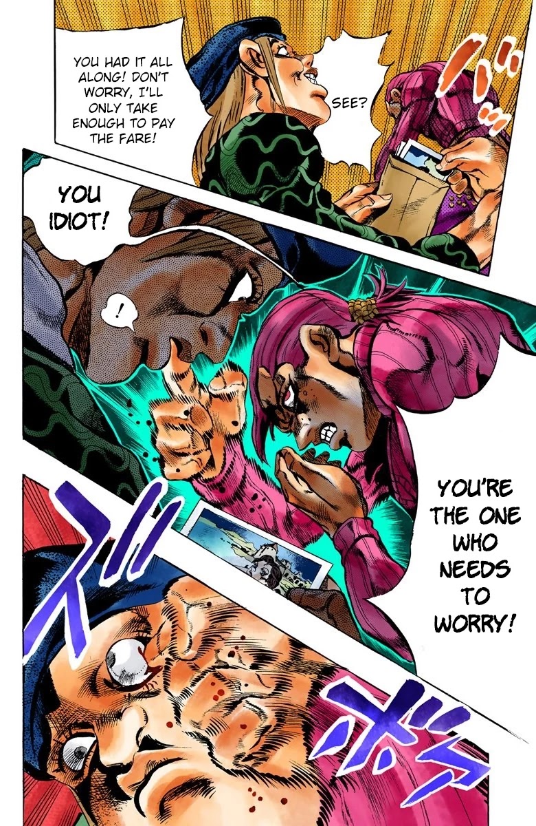 JoJo's Bizarre Adventure Part 5 - Vento Aureo (Official Colored) chapter 103 page 10