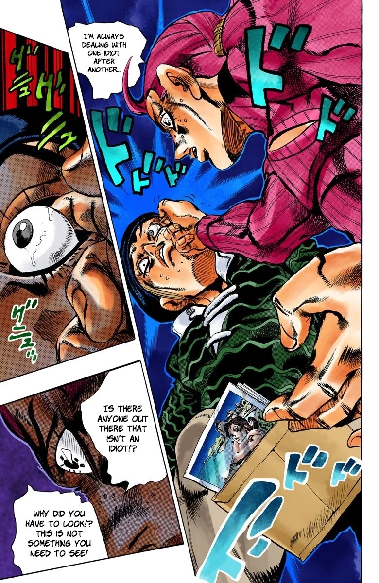 JoJo's Bizarre Adventure Part 5 - Vento Aureo (Official Colored) chapter 103 page 11