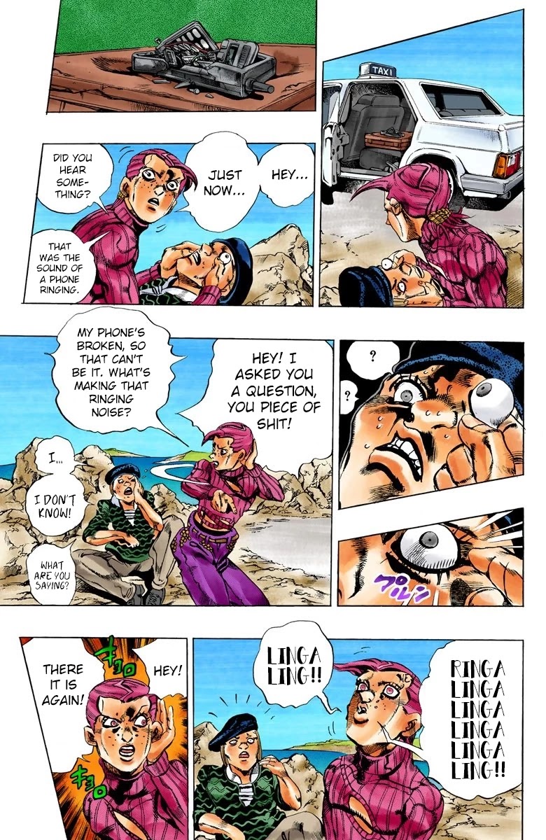 JoJo's Bizarre Adventure Part 5 - Vento Aureo (Official Colored) chapter 103 page 13