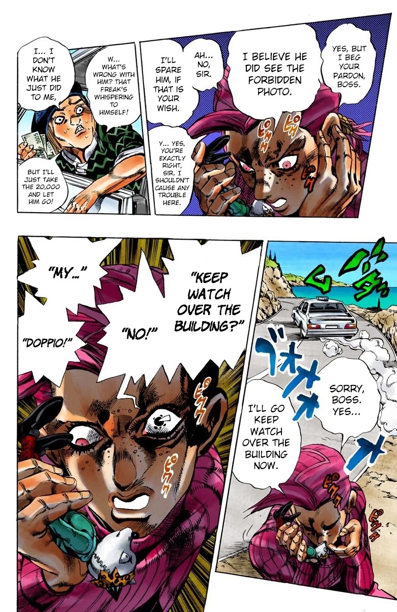 JoJo's Bizarre Adventure Part 5 - Vento Aureo (Official Colored) chapter 103 page 16