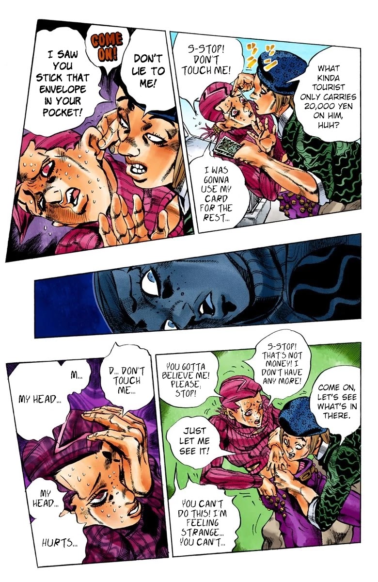 JoJo's Bizarre Adventure Part 5 - Vento Aureo (Official Colored) chapter 103 page 9