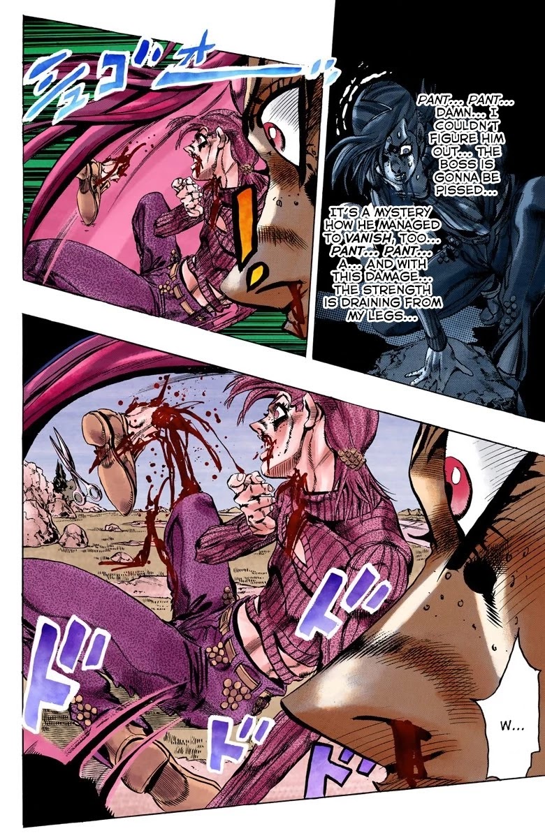 JoJo's Bizarre Adventure Part 5 - Vento Aureo (Official Colored) chapter 106 page 11