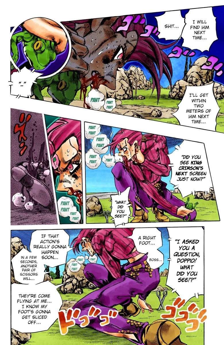 JoJo's Bizarre Adventure Part 5 - Vento Aureo (Official Colored) chapter 106 page 13