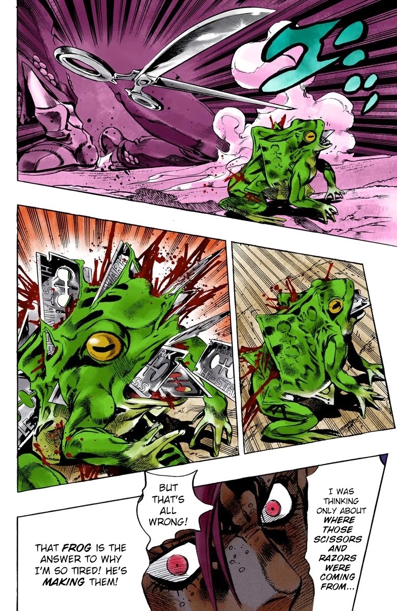 JoJo's Bizarre Adventure Part 5 - Vento Aureo (Official Colored) chapter 106 page 17