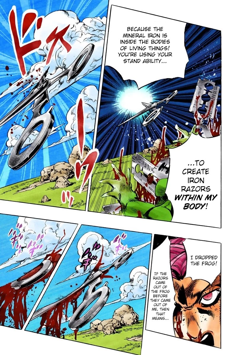 JoJo's Bizarre Adventure Part 5 - Vento Aureo (Official Colored) chapter 106 page 18