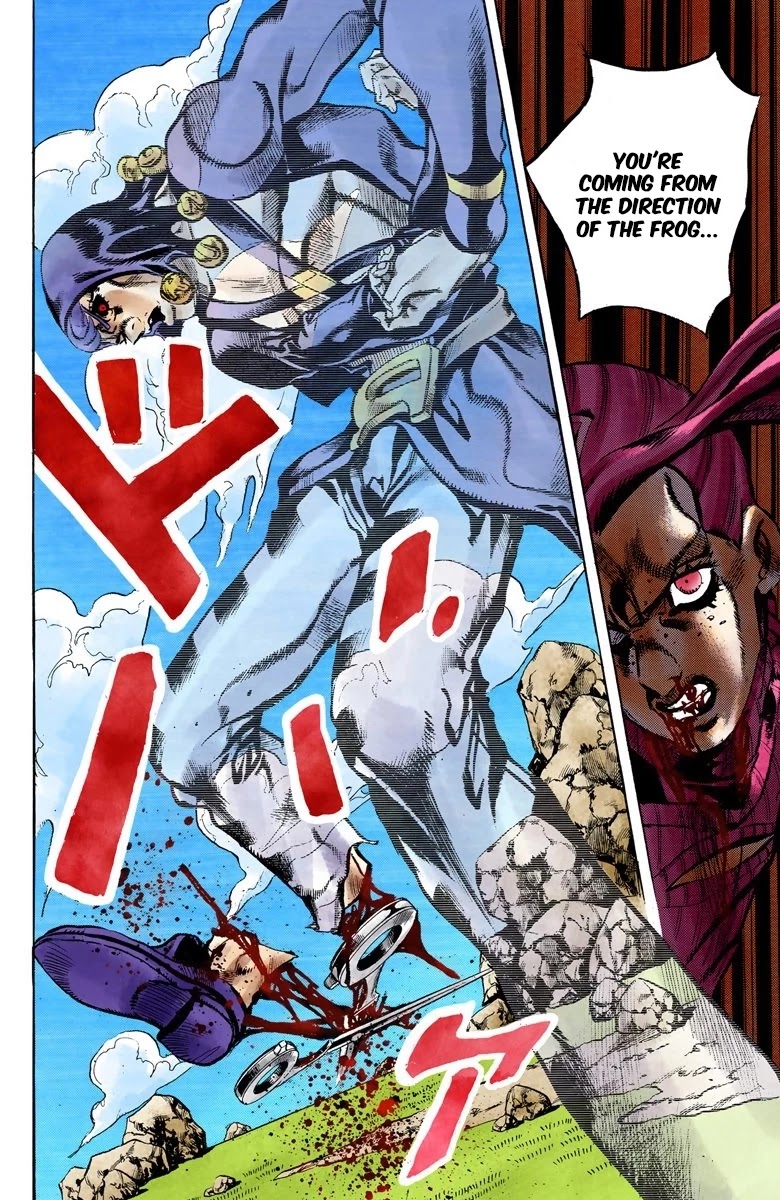 JoJo's Bizarre Adventure Part 5 - Vento Aureo (Official Colored) chapter 106 page 19