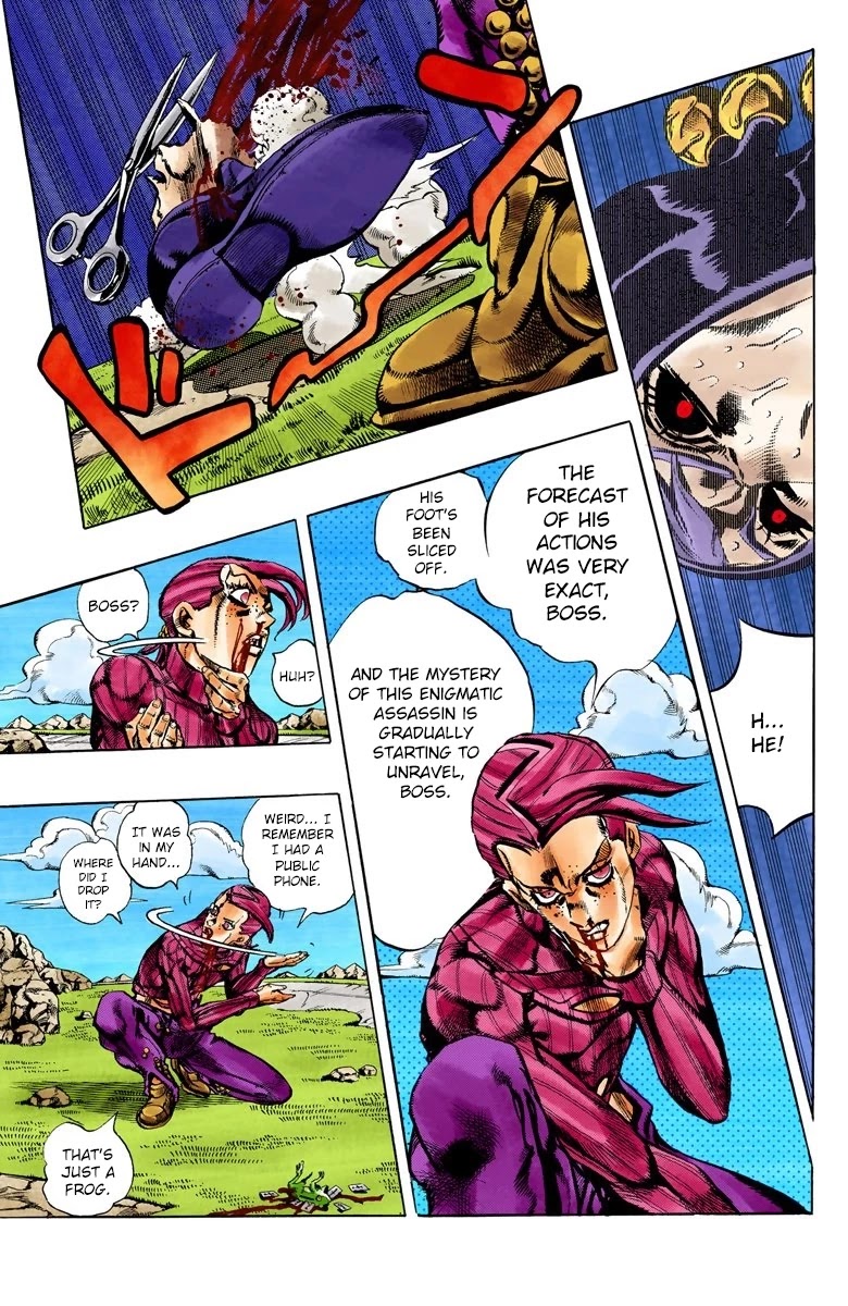 JoJo's Bizarre Adventure Part 5 - Vento Aureo (Official Colored) chapter 106 page 20