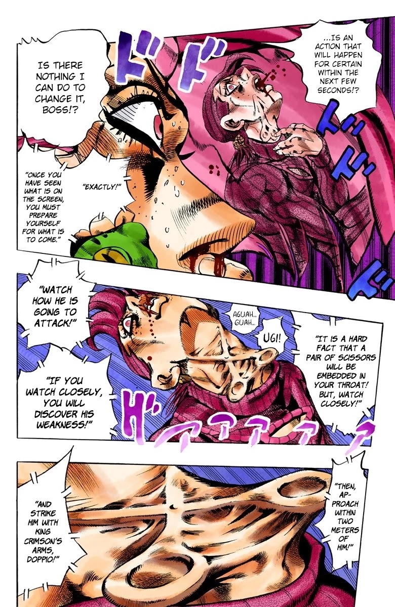 JoJo's Bizarre Adventure Part 5 - Vento Aureo (Official Colored) chapter 106 page 5