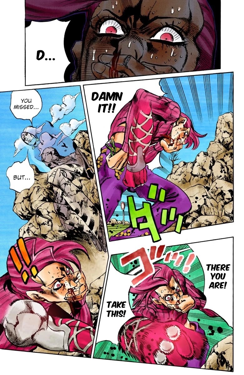 JoJo's Bizarre Adventure Part 5 - Vento Aureo (Official Colored) chapter 106 page 6