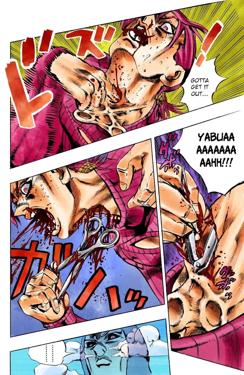 JoJo's Bizarre Adventure Part 5 - Vento Aureo (Official Colored) chapter 106 page 9