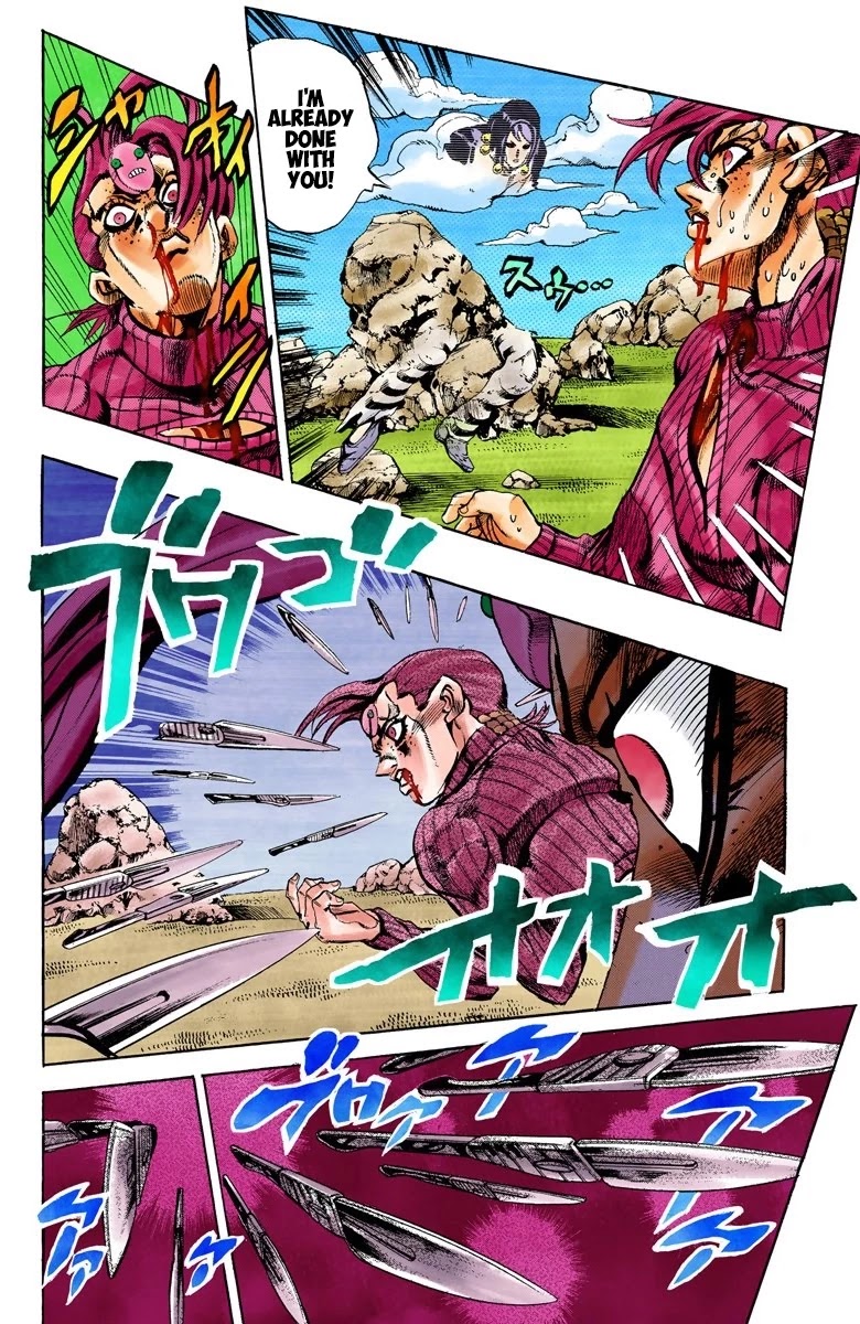 JoJo's Bizarre Adventure Part 5 - Vento Aureo (Official Colored) chapter 107 page 10