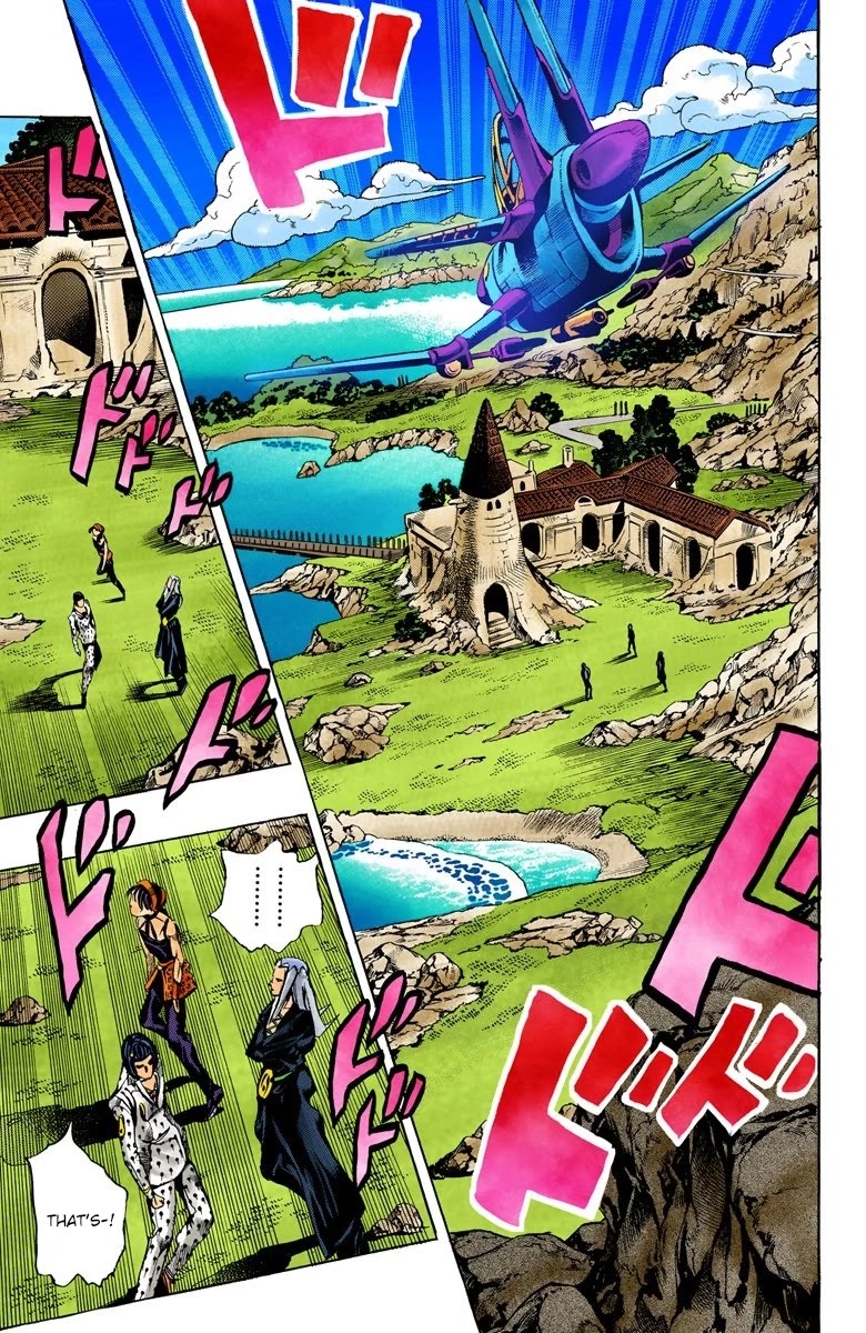 JoJo's Bizarre Adventure Part 5 - Vento Aureo (Official Colored) chapter 107 page 15