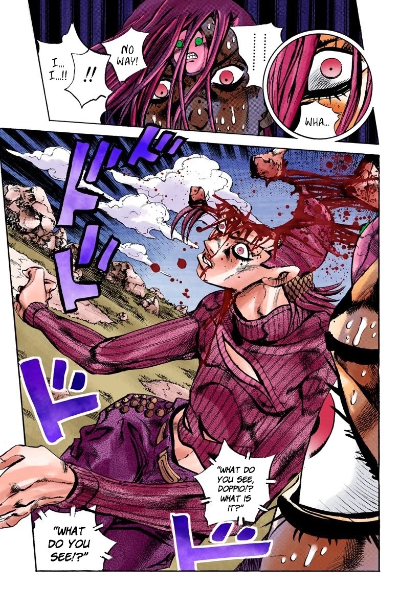 JoJo's Bizarre Adventure Part 5 - Vento Aureo (Official Colored) chapter 107 page 19