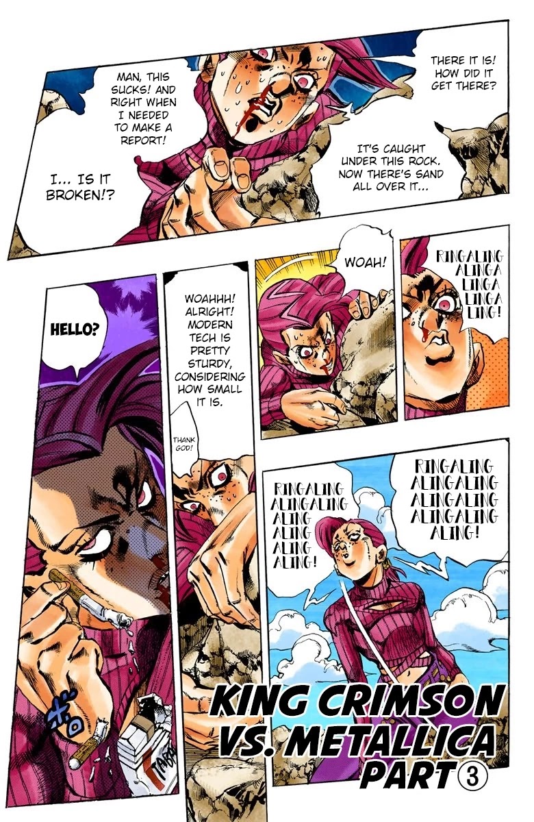 JoJo's Bizarre Adventure Part 5 - Vento Aureo (Official Colored) chapter 107 page 2