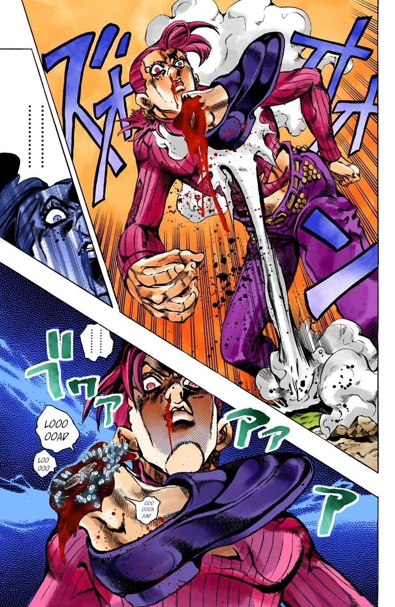 JoJo's Bizarre Adventure Part 5 - Vento Aureo (Official Colored) chapter 107 page 5