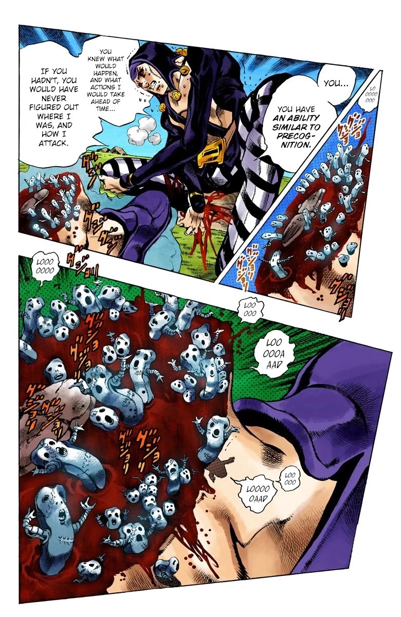 JoJo's Bizarre Adventure Part 5 - Vento Aureo (Official Colored) chapter 107 page 6