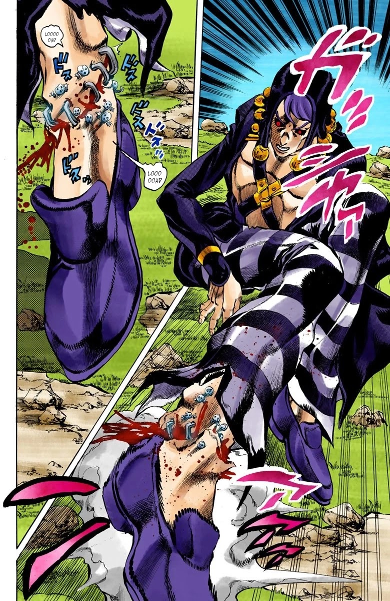 JoJo's Bizarre Adventure Part 5 - Vento Aureo (Official Colored) chapter 107 page 8