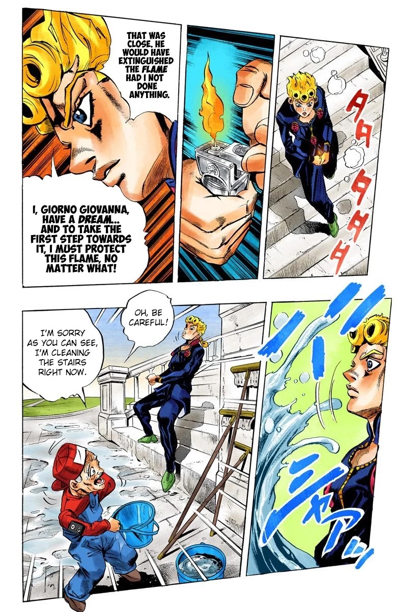 JoJo's Bizarre Adventure Part 5 - Vento Aureo (Official Colored) chapter 11 page 19