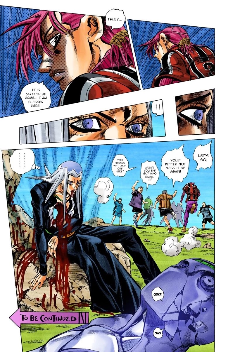 JoJo's Bizarre Adventure Part 5 - Vento Aureo (Official Colored) chapter 110 page 20