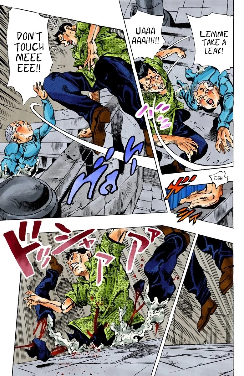 JoJo's Bizarre Adventure Part 5 - Vento Aureo (Official Colored) chapter 114 page 11