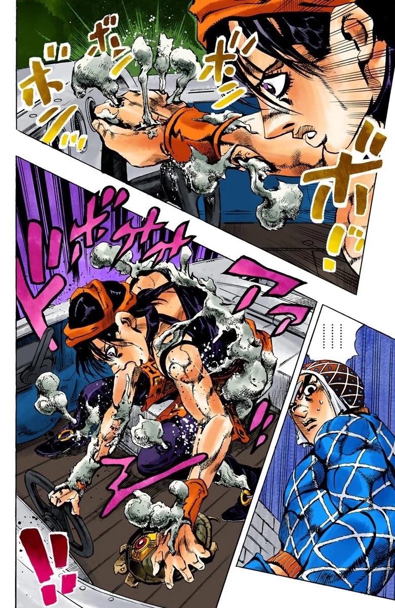 JoJo's Bizarre Adventure Part 5 - Vento Aureo (Official Colored) chapter 114 page 14