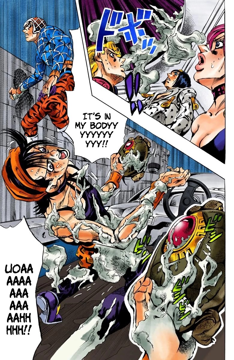 JoJo's Bizarre Adventure Part 5 - Vento Aureo (Official Colored) chapter 114 page 15