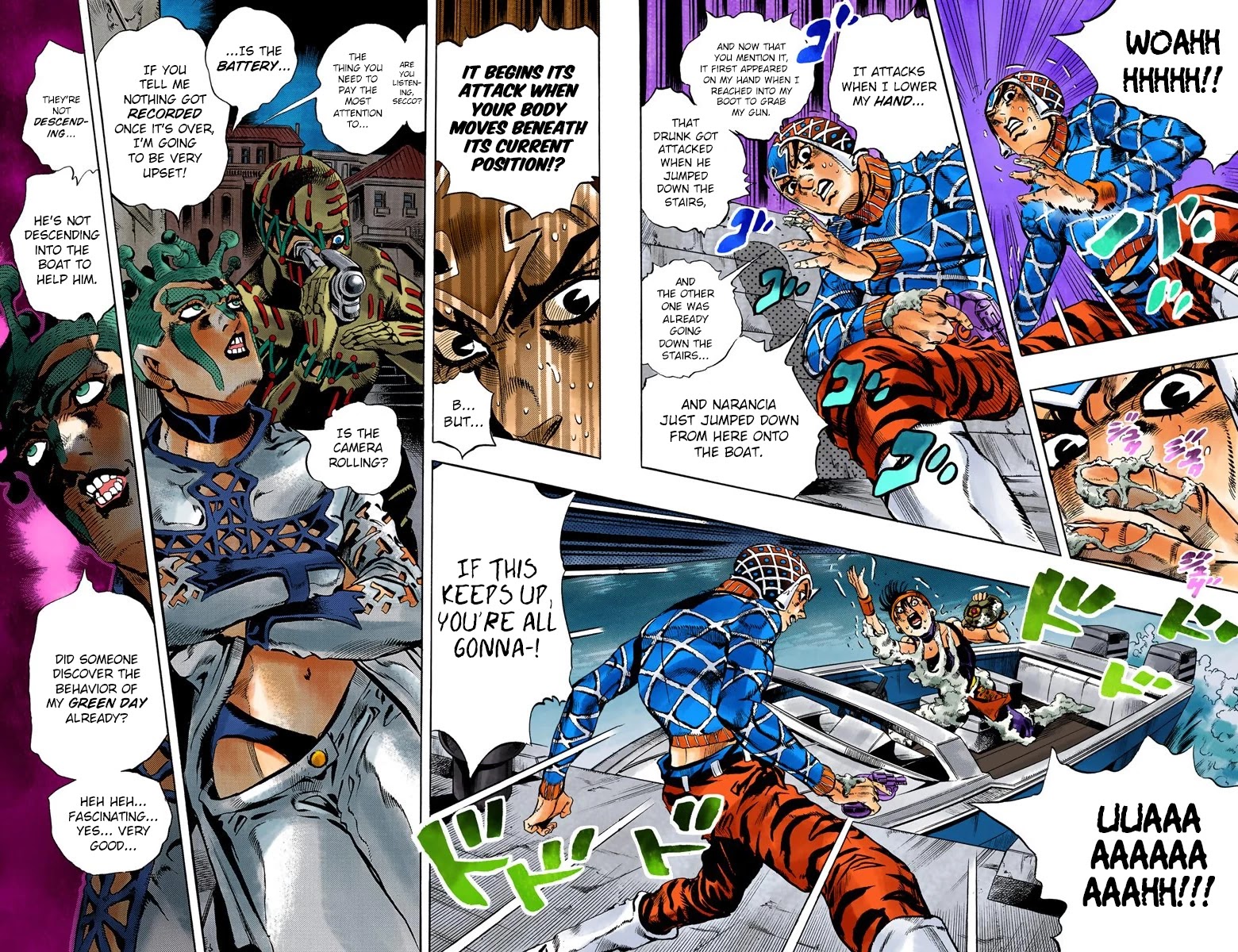 JoJo's Bizarre Adventure Part 5 - Vento Aureo (Official Colored) chapter 114 page 18