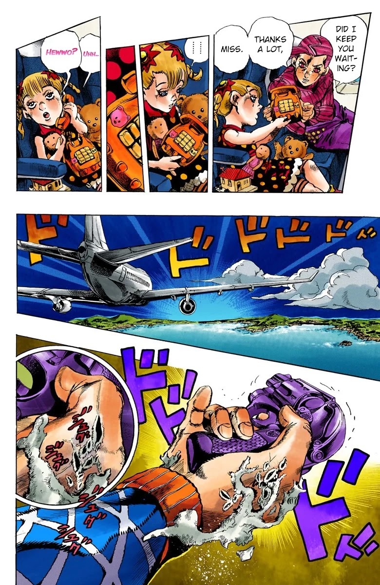 JoJo's Bizarre Adventure Part 5 - Vento Aureo (Official Colored) chapter 114 page 7