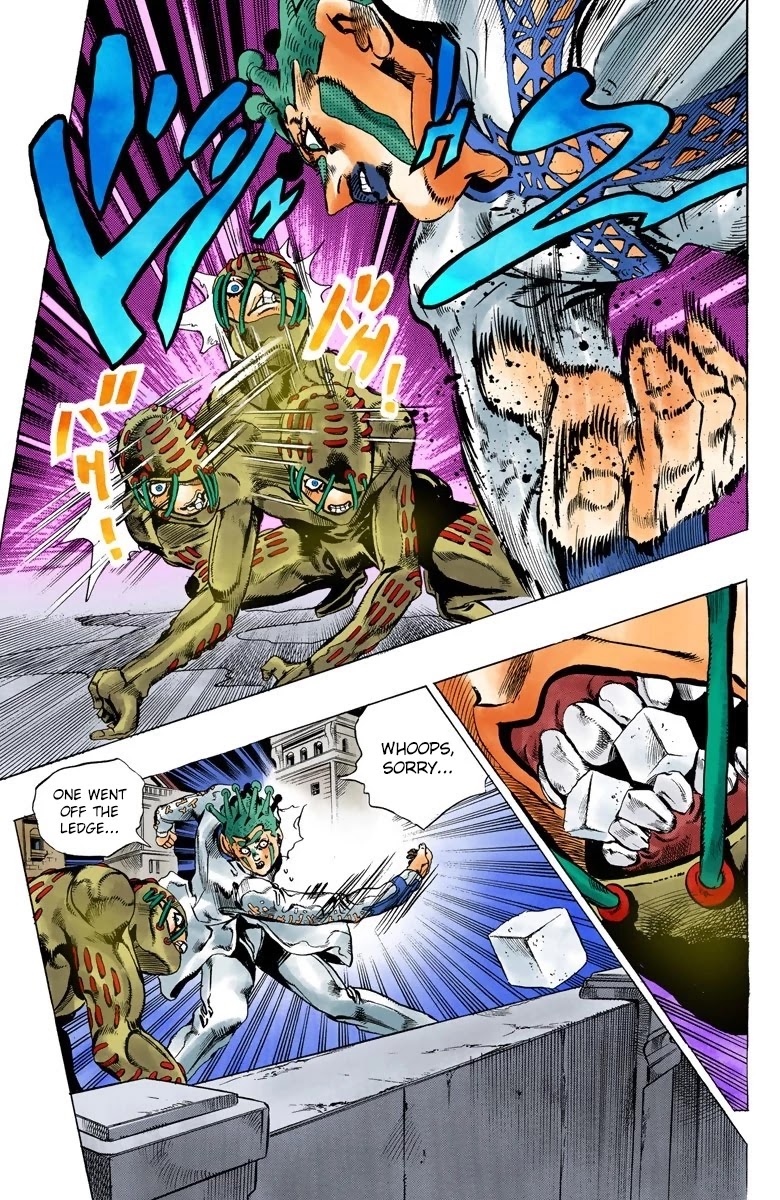 JoJo's Bizarre Adventure Part 5 - Vento Aureo (Official Colored) chapter 115 page 16